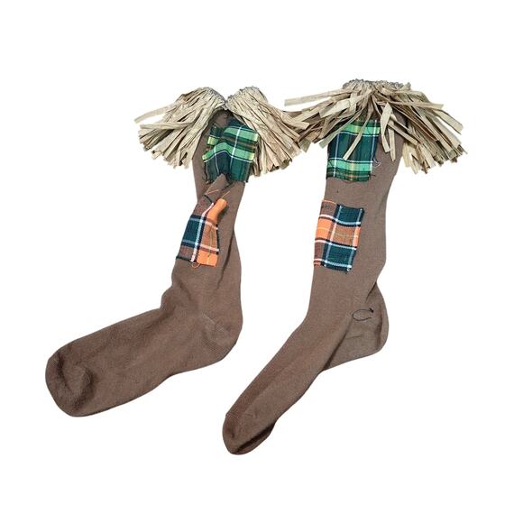 Fun World Scarecrow Multi-Color Halloween Costume Set Big Girls Female Child XL - Picture 10 of 12